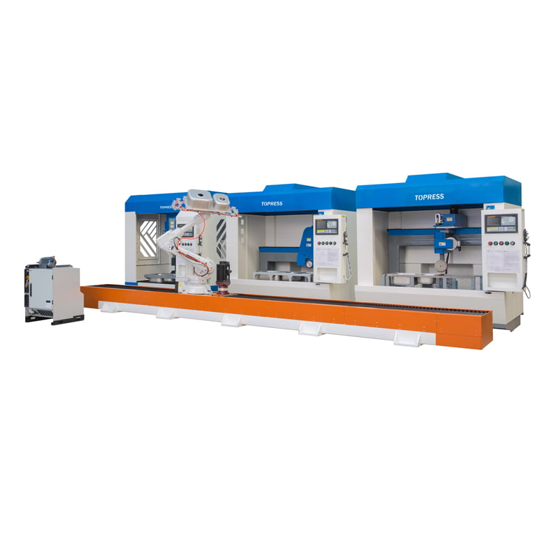 Surface Treatment for Stainless steel sink production line