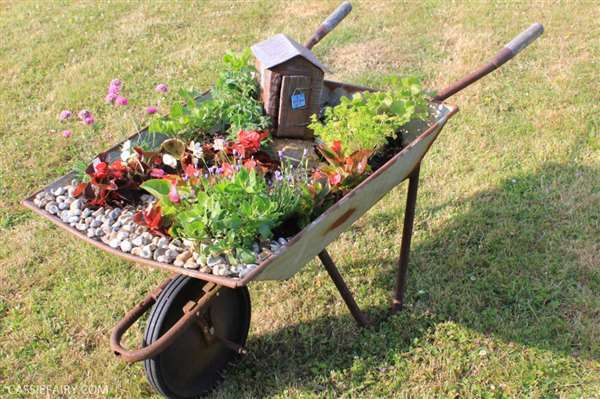 wheelbarrow Gardening