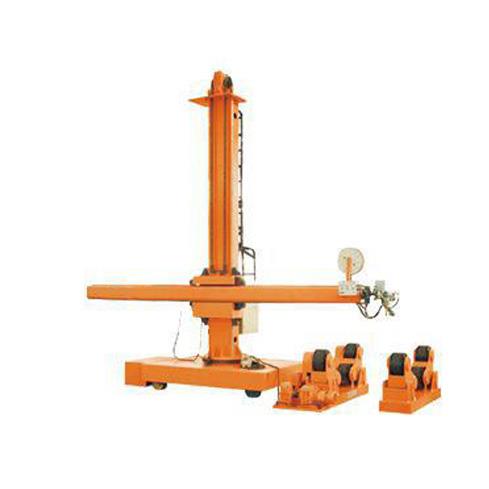 Welding boom equipment of steel tank production line