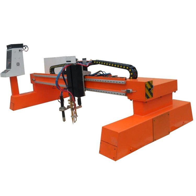 Gantry type plasma cutting machine of steel tank_yy