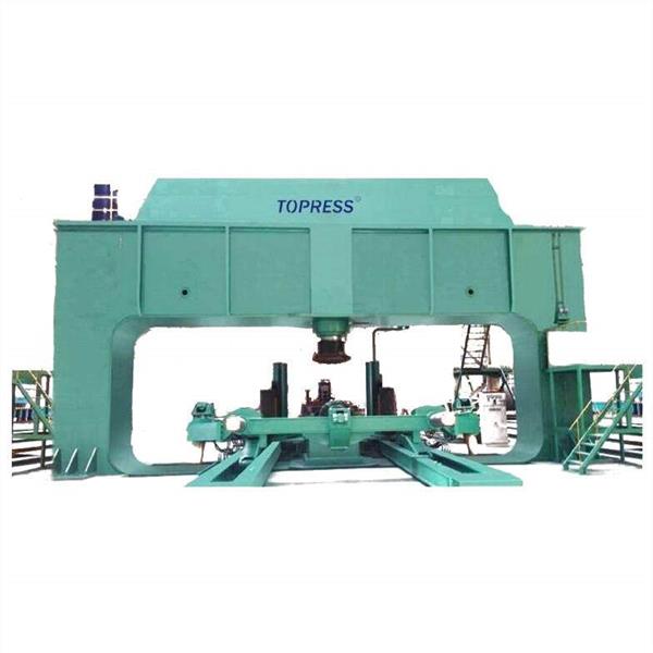 Tank head drum press machine of steel tank p