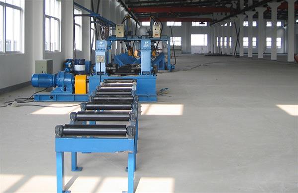 H-beam profile assembling machine