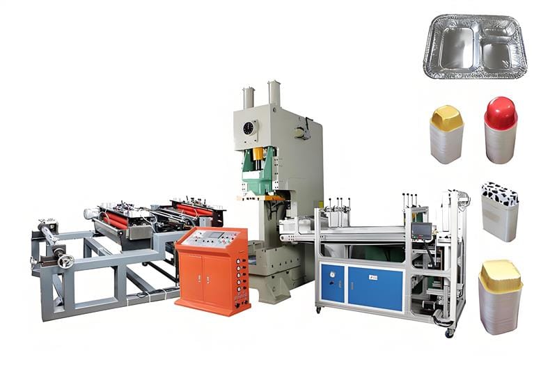 Aluminium Disposable Food Container Making Machine