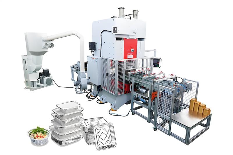 Aluminium Disposable Food Container Making Machine