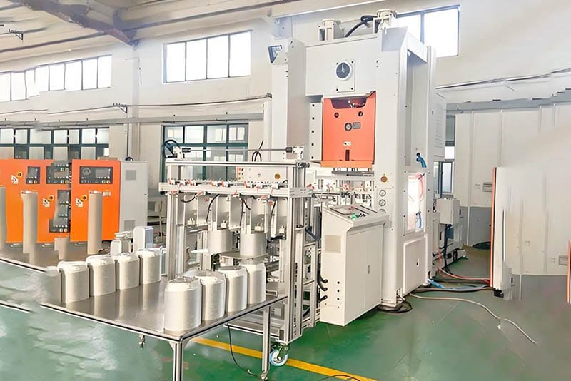 aluminum foil container making machine