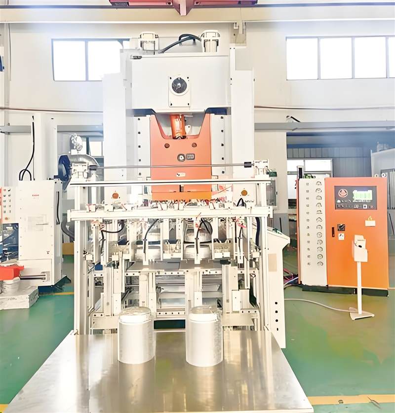 aluminum foil food container making machine